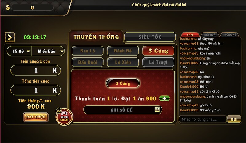 Trong lô đề Go88 chơi đề 3 càng có nghĩa là bạn chọn 3 chữ số cuối